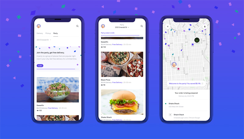 Postmates Launches “Party” Delivery-Sharing