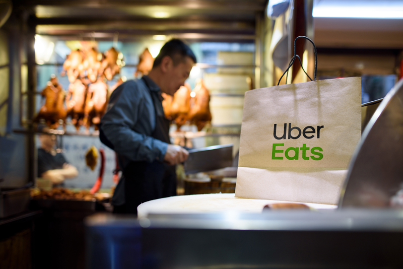 Uber Posts Huge Loss, Cramer Recommends Selling Eats to Grub
