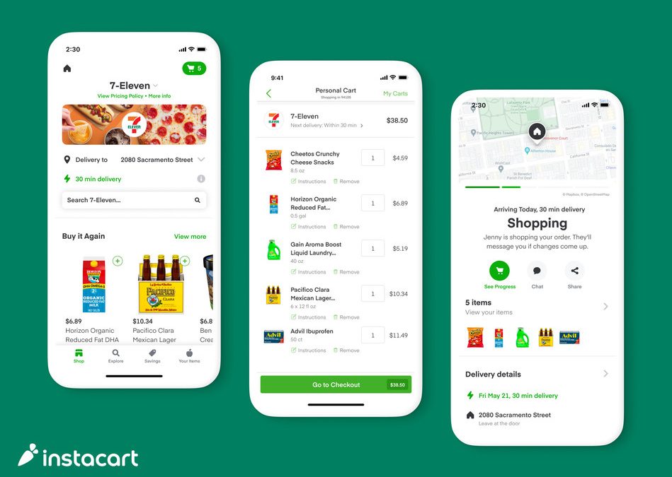 Instacart, 7-Eleven Expand Delivery Partnership