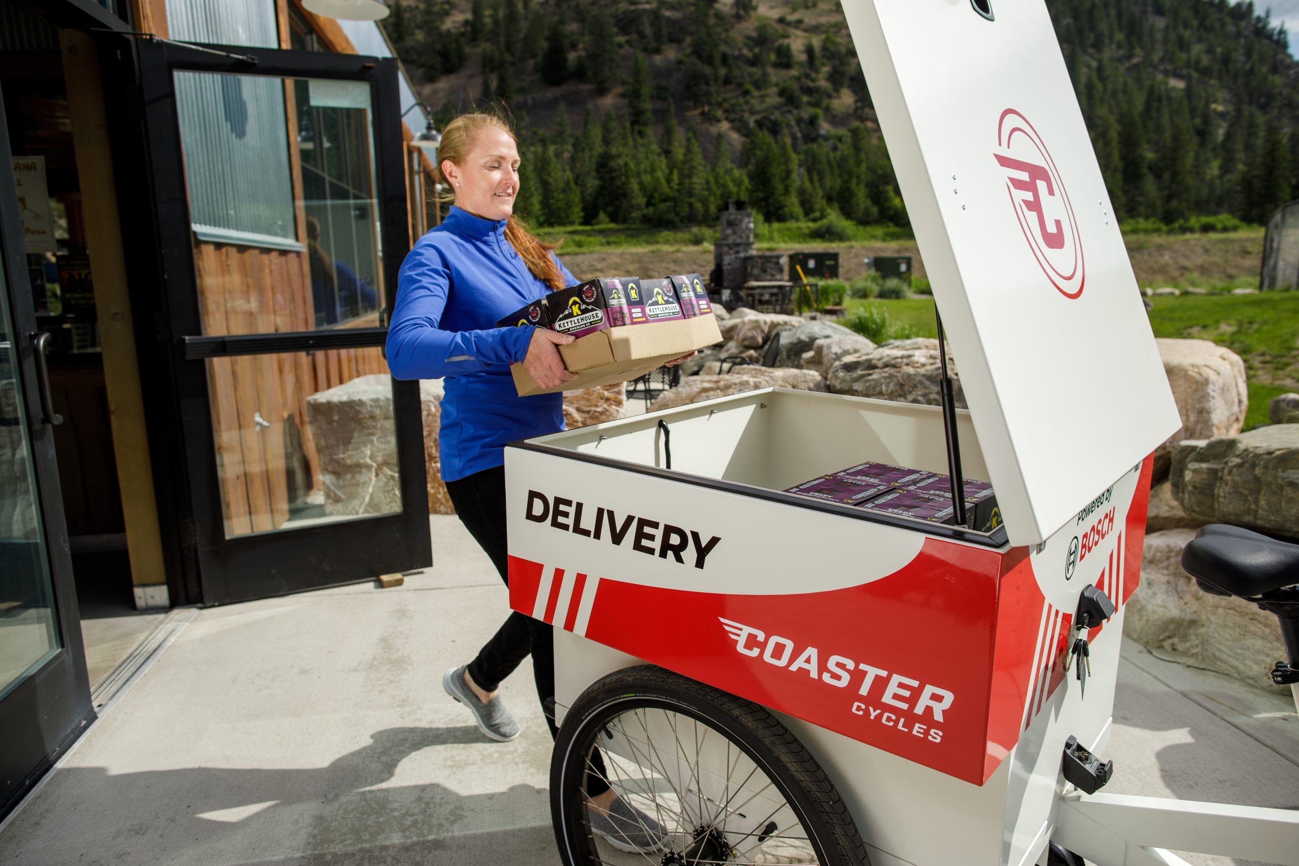 Coaster Cycles Sees E Trike Delivery Revolution Food On Demand