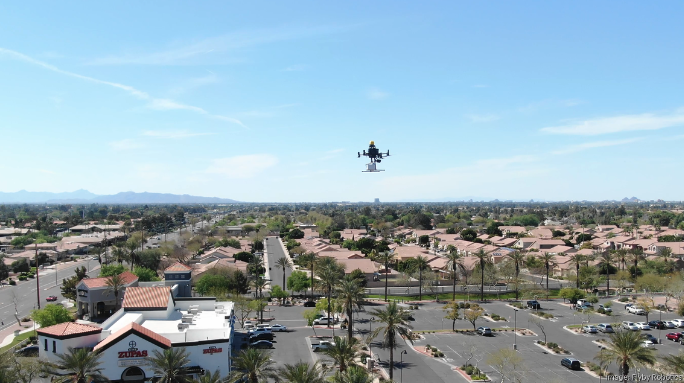 Flyby Raises $4M, Launches Phoenix Drone Delivery