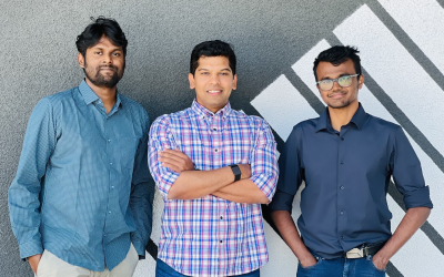 Loop co-founders Vinod Pachipulusu, Anand Karthik Tumuluru, and Sundar Annamalai.