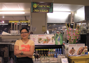 Saigon Sisters opened a market stall location inside the Chicago French Market. 
