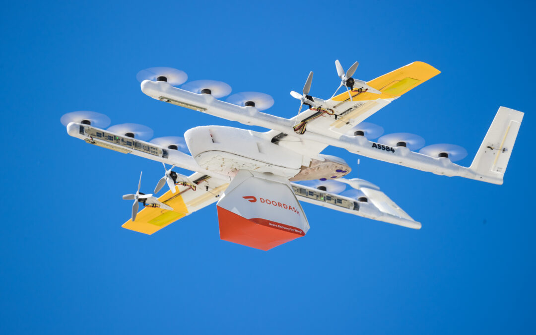 DoorDash, Wing Launch Drone Delivery in U.S.