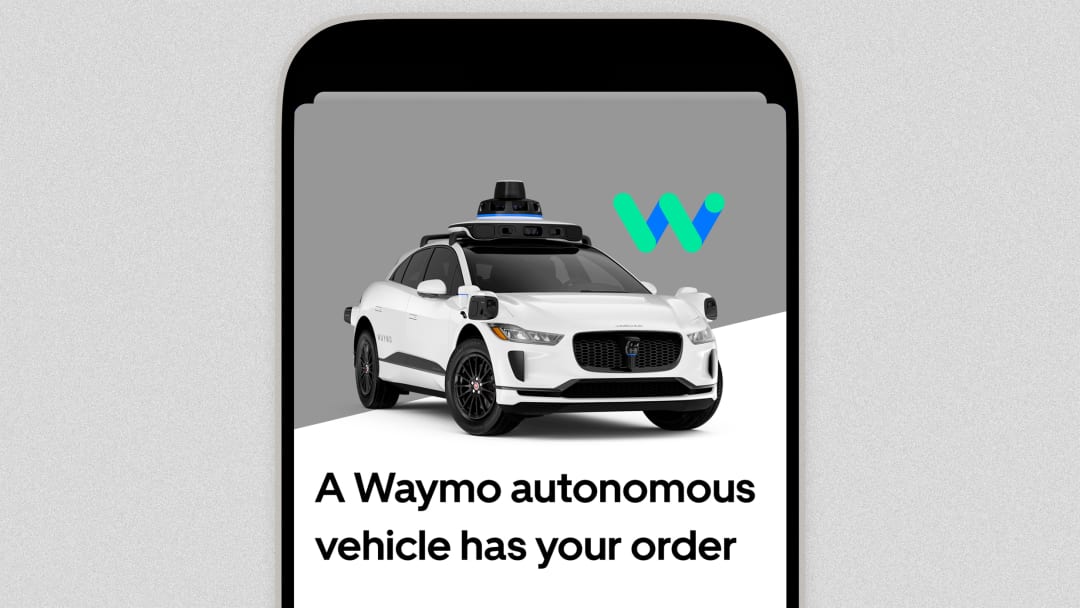 Uber Eats Launches Driverless Food Delivery with Waymo