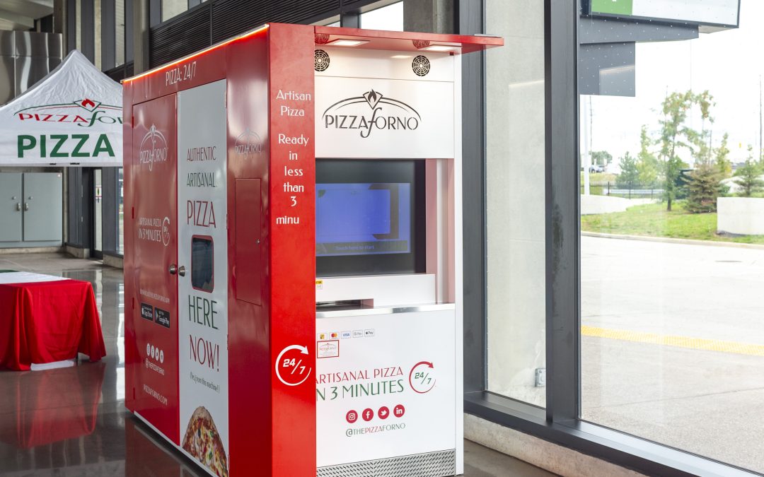 PizzaForno Brings the First Pizza Vending Machine To California