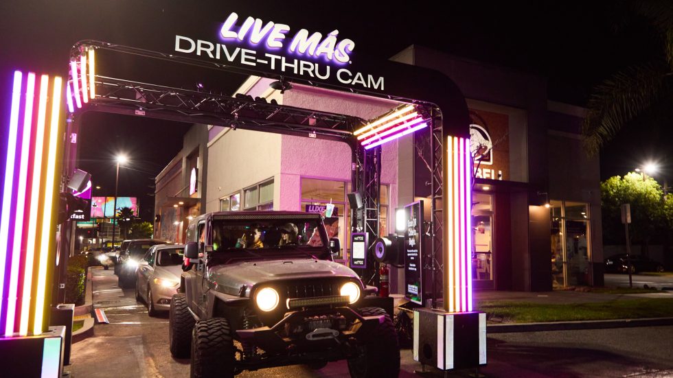 Taco Bell Adds Photo Booth in DriveThru for Super Bowl Food On Demand