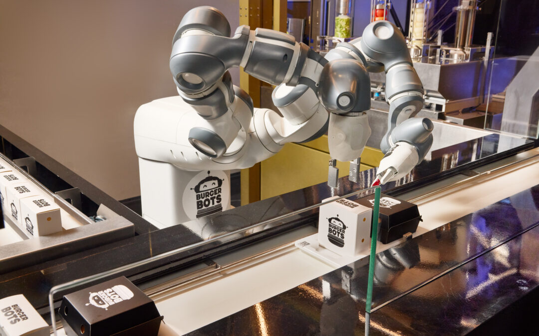 BurgerBots Uses Droids To Assemble Burgers In 27 Seconds