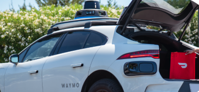 Waymo and DoorDash are offering driverless food delivery. 