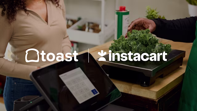 Toast Unites Forces with Instacart through Strategic Partnership