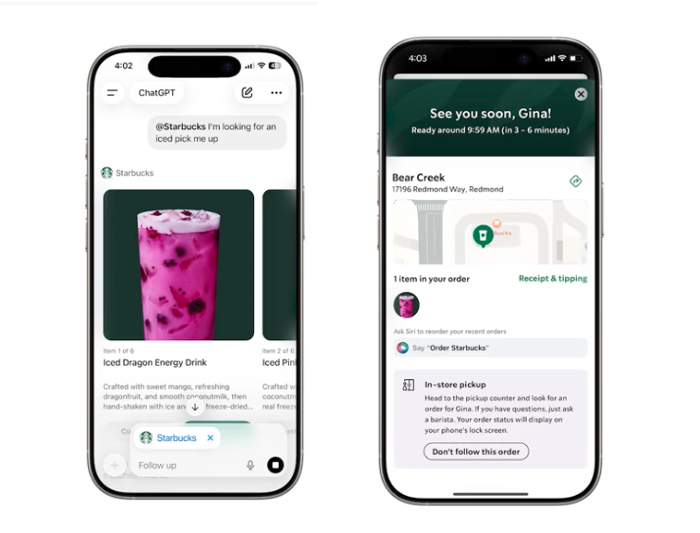 Starbucks, Little Caesars Launch ChatGPT Ordering as AI Reshapes Discovery