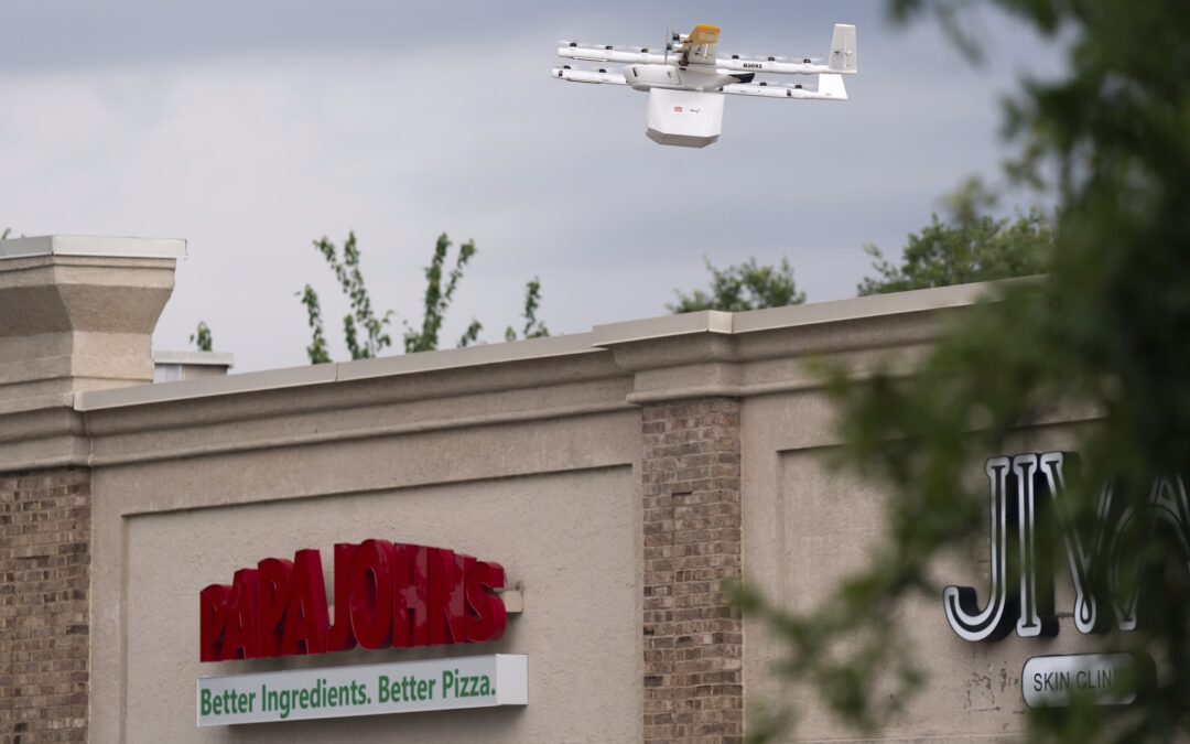 Papa Johns Pilots Drone Delivery with Wing