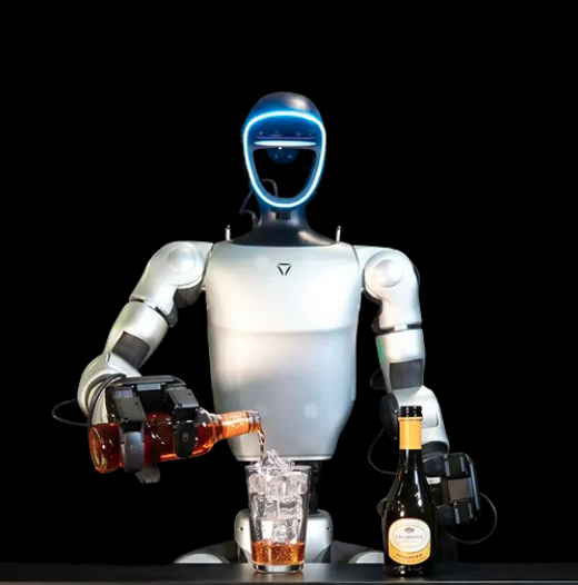 Makr Shakr introduced Robi, a humanoid bartender developed with Politecnico di Torino.