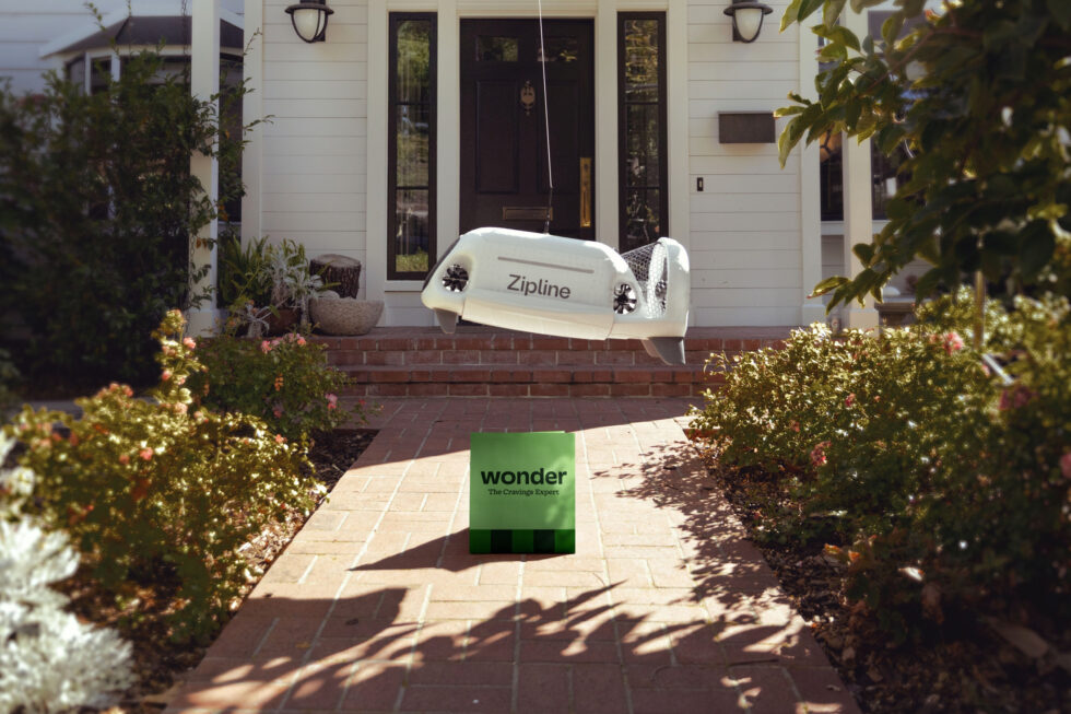 Wonder Offers Drone Delivery in Texas Via Zipline