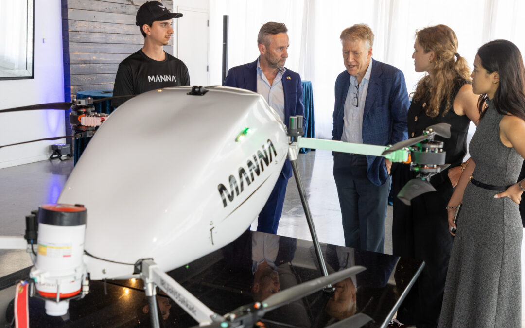 Manna CEO Explains Why Drone Firm Chose Tulsa for U.S. Hub